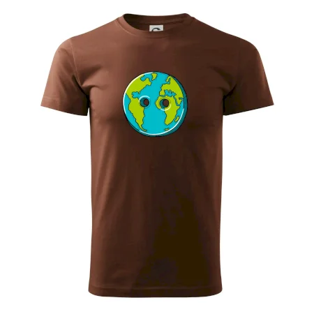 Planeta země knoflík (Pecka design)