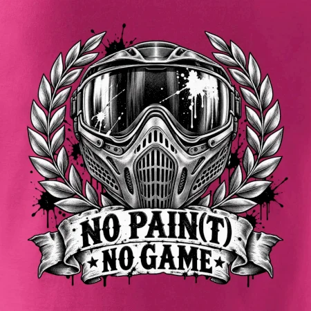 Motiv no paint no game s maskou