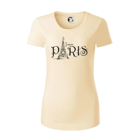Paris nápis Eiffelovka rovný