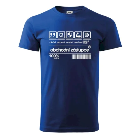 Čárový kód obchodní zástupce
