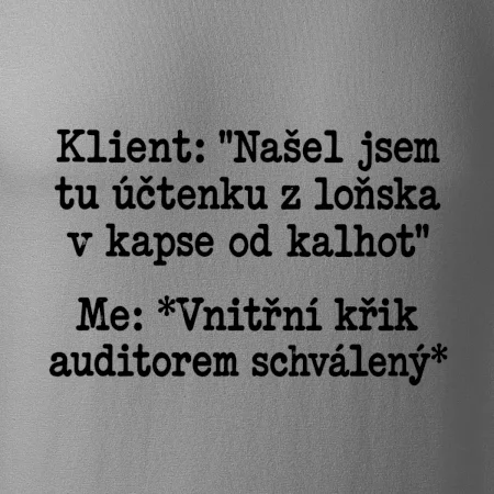 Klient a vnitřní auditorský křik