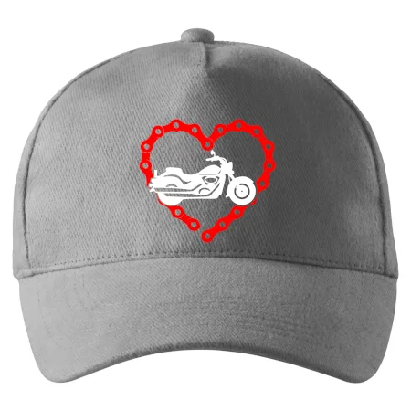 Moto srdce řetěz - chopper