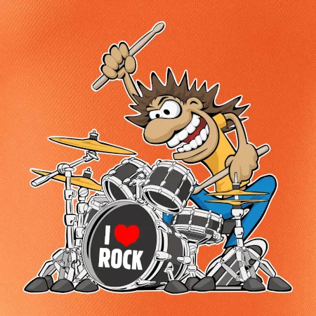 I love rock bubeník