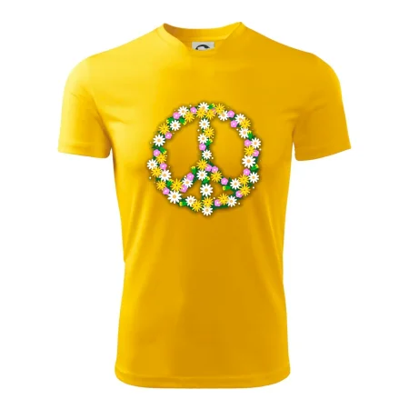 Peace symbol kopretiny