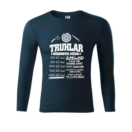 Hodinová mzda truhlář