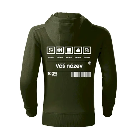 Čárový kód - Vlastní text