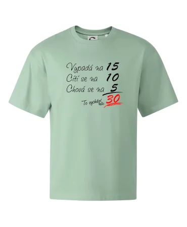 Vypadá, cítí se, chová se - 30 let