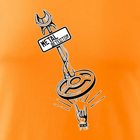 Metal detector rock