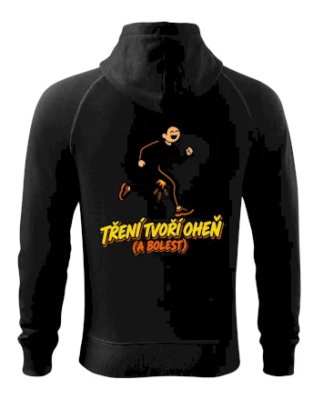 Běžecké tření tvoří oheň