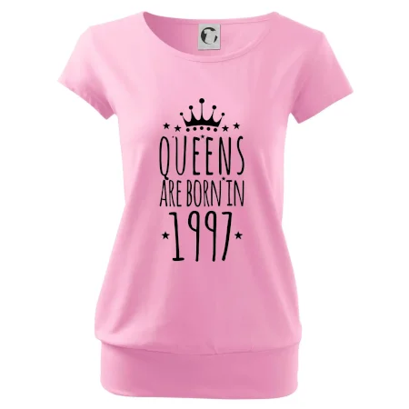 Queens are born in 1997