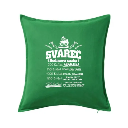 Svářeč - hodinová sazba