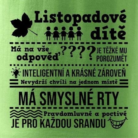 Narozeniny listopad