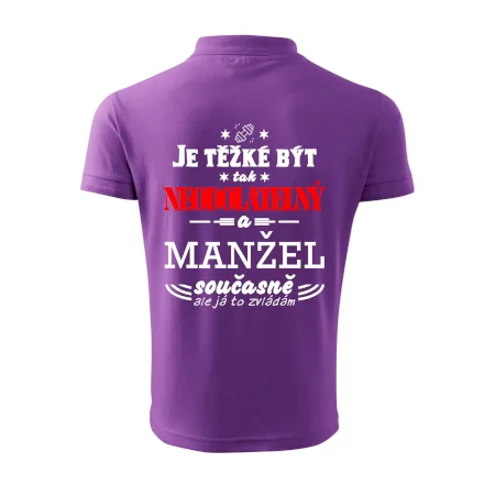 Je těžké být tak neodolatelný - manžel