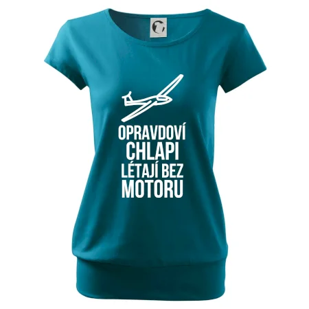 Opravdovi chlapi létají bez motoru