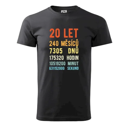 Narozeniny 20 přepočet času