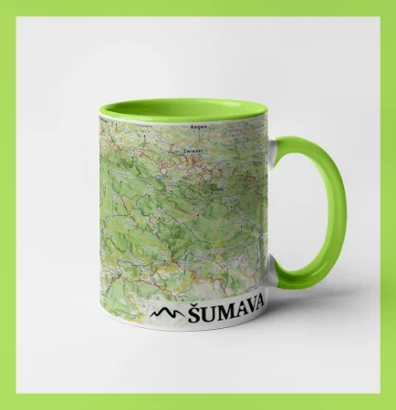 Hrnek - Šumava mapa