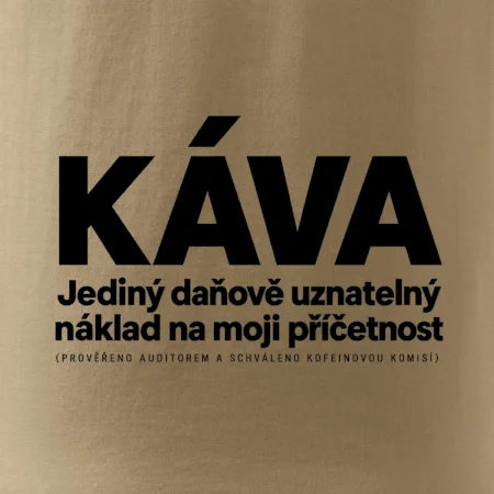 Káva daňově uznatelný náklad na příčetnost