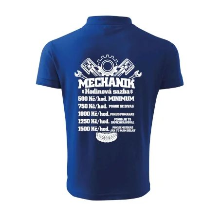 Mechanik - hodinová sazba