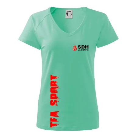 TFA Sport SDH (červený oheň) - Vlastní nápis