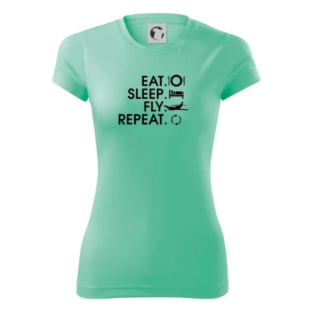 Eat sleep fly repeat