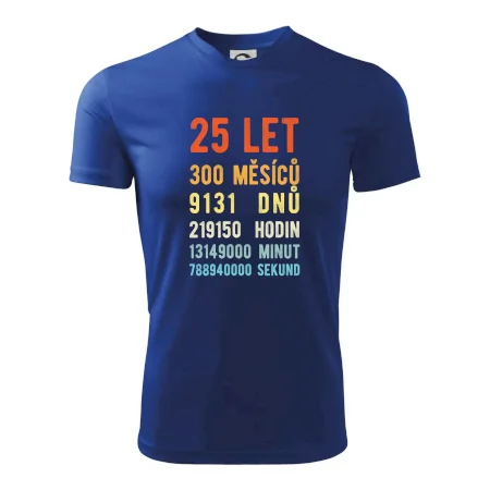 Narozeniny 25 přepočet času