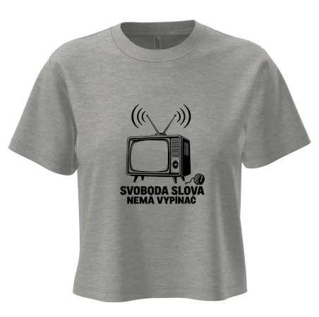 Svoboda slova nemá vypínač retro televize