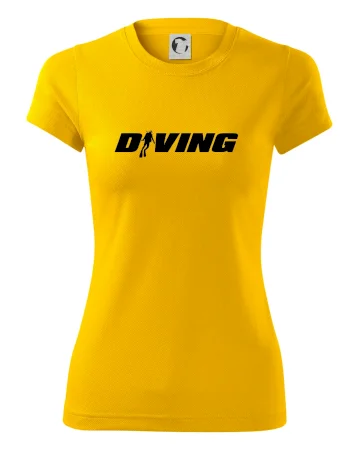 Diving nápis potápěč