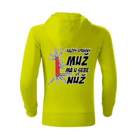 Každý správný muž, má u sebe nůž