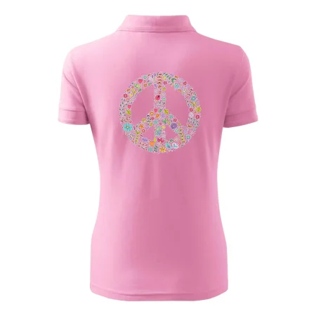 Peace symbol lístečky
