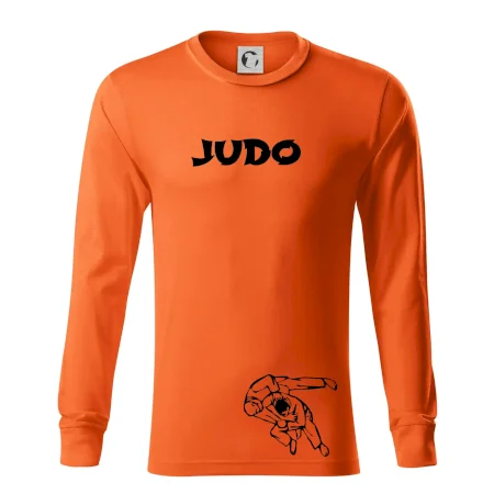 Judo nápis + postavy