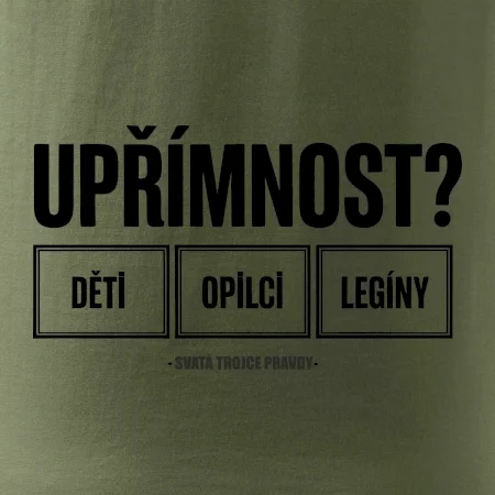 Upřímnost dětí opilci a legíny