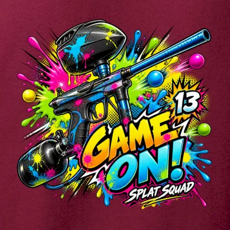 Barevná exploze game on paintball