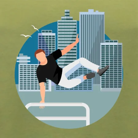 Parkour ve městě