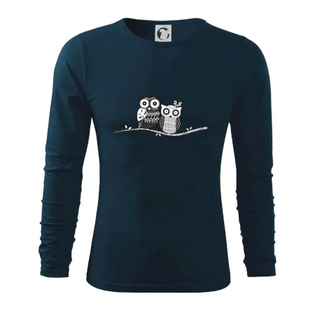 Dvě sovy abstraktní