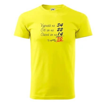 Vypadá, cítí se, chová se - 70 let