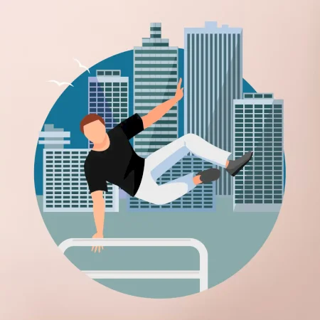 Parkour ve městě