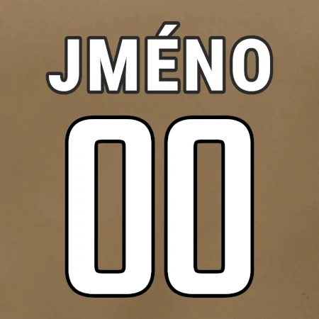 Florbalový  dres - vlastní jméno a číslo