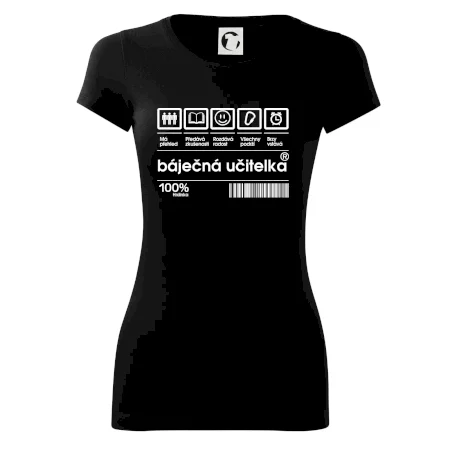 Čárový kód  - Báječná učitelka