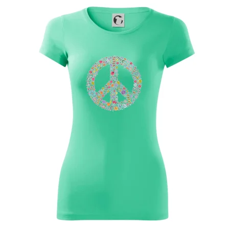 Peace symbol lístečky