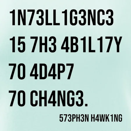 Test inteligence - Stephen Hawking