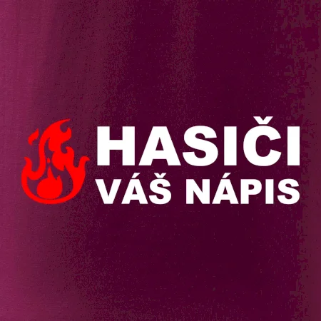 Hasiči (oheň, název sboru - vlastní nápis)
