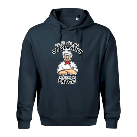 Lepší břicho od slaniny než hrb od práce