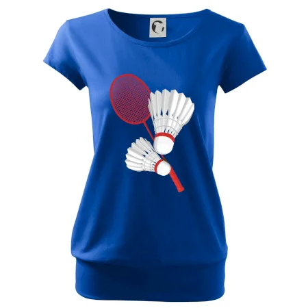 Badminton - pálka a košík