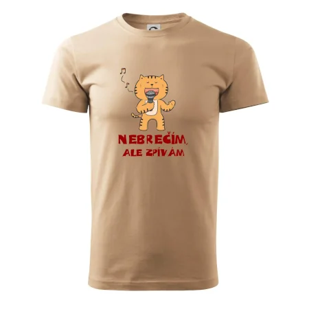 Nebrečím, ale zpívám