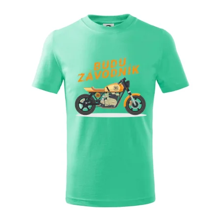 Budu závodník  žlutý cafe racer