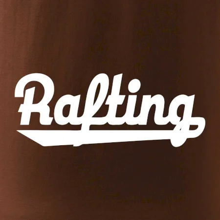 Rafting nápis