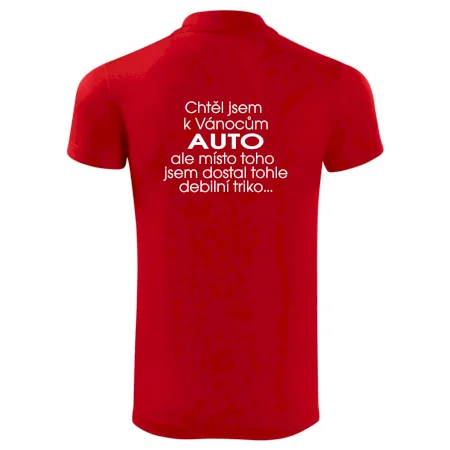 Chtěl jsem k Vánocům auto