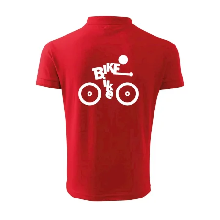 Bike nápis postava