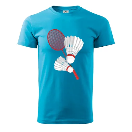 Badminton - pálka a košík