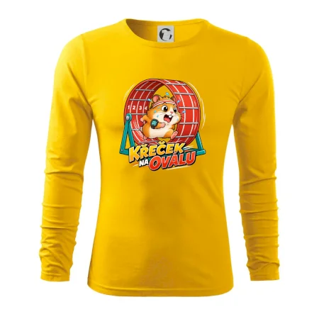 Běžecký křeček na oválu